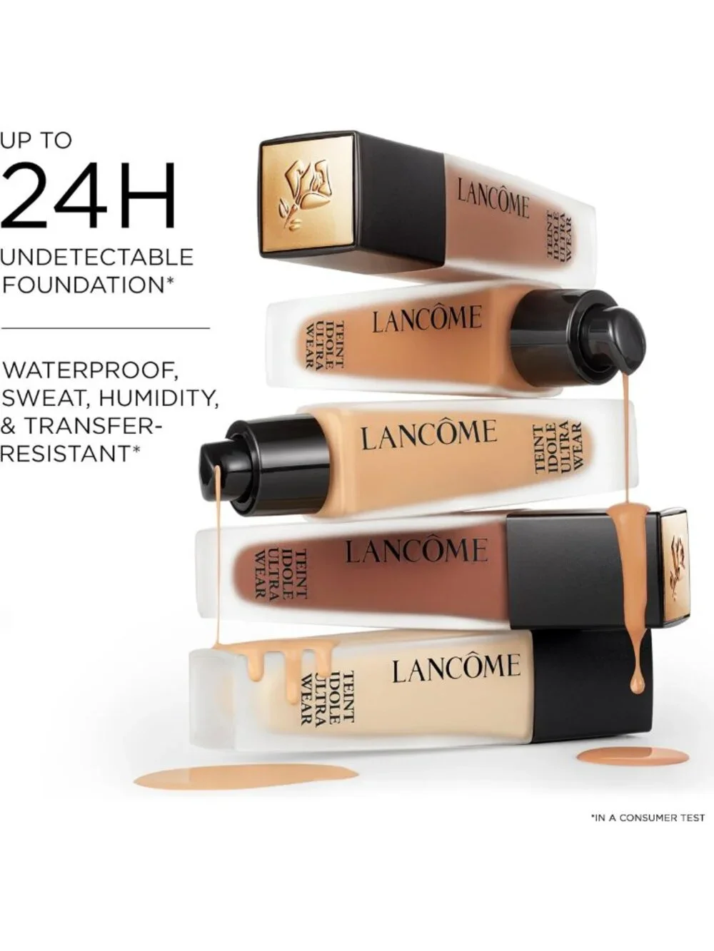 Natural Matte Foundation Makeup - Long-Lasting, Full Coverage, 1 Fl Oz